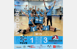 PGVB vs MCAVB en M15 féminine