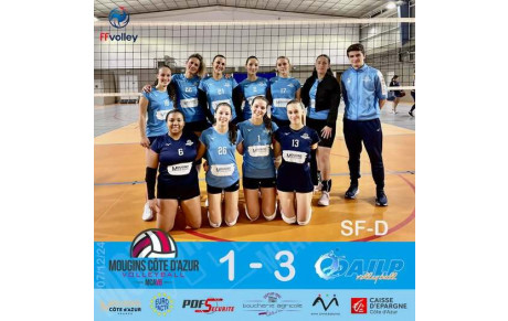 MCAVB vs Antibes en seniors départementale féminine